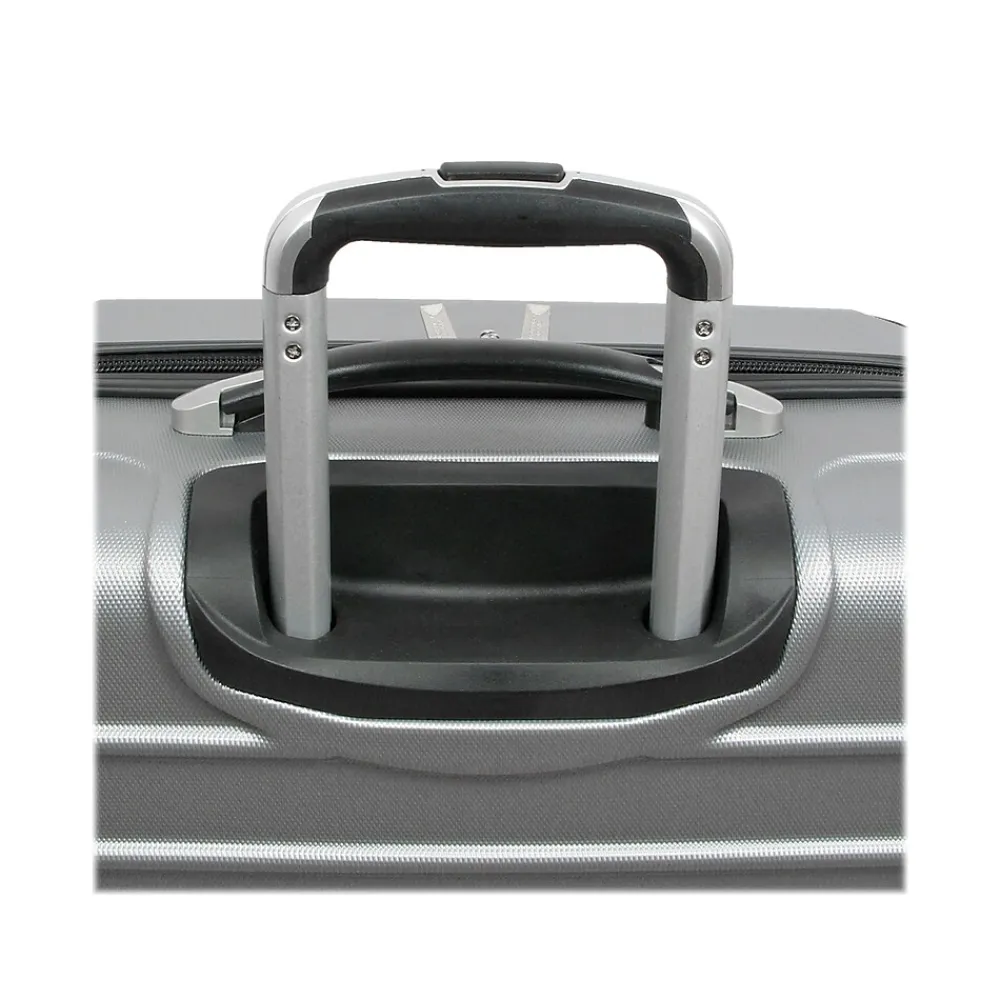 2-Piece Hardside Spinner Luggage Set, Silver (GB2758-2)<Geoffrey Beene