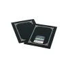 Awards & Certificates*Geographics Linen Gold Foil Certificate Covers, Black, 6/Pack (45331)