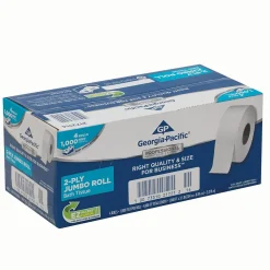 Professional Series Jumbo Jr. Toilet Paper, 2-Ply, White, 1000 ft./Roll, 4 Rolls/Carton (2172114)<Georgia-Pacific Best