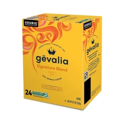 Gevalia Signature Blend Coffee Keurig K-Cup Pod, Light Roast, 96/Box (5305CT)