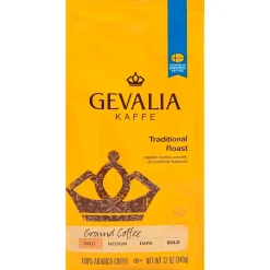Gevalia Traditional Blend Ground Coffee, 12 oz. Bag (GEN04351)