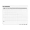 Dry Erase*Ghent Aria OR Schedule Glass Dry-Erase Whiteboard, 4'H x 8'W (GRPARIASN13S-48)
