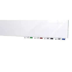 Dry Erase*Ghent Aria OR Time Out Magnetic Glass Dry-Erase Whiteboard, 18"H x 24"W (GRPARIASM12T-18)
