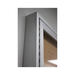 Bulletin*Ghent Cork Enclosed Bulletin Board, Satin Frame, 3'H x 6'W (PA33672K)