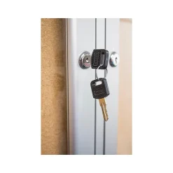 Bulletin*Ghent Cork Enclosed Bulletin Board, Aluminum Frame, 3'H x 2'W (PA13624K)