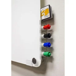 Dry Erase*Ghent Harmony Glass Whiteboard with Radius Corners, 4'H x 5'W (HMYRN45WH)