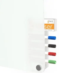 Dry Erase*Ghent Harmony Patient Room Glass Dry-Erase Whiteboard, 24"H x 18"W (GRPHMYRN11P-18)