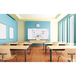 Dry Erase*Ghent M1 Series Porcelain Dry-Erase Whiteboard, Aluminum Frame, 10' x 4' (M1-410-4)