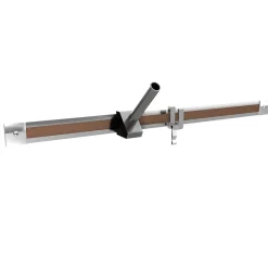 Bulletin*Ghent Maprail, 1" x 4' Strip, Aluminum (GH-MR41)