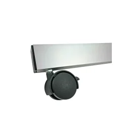 Dry Erase*Ghent Porcelain Dry-Erase Whiteboard, Aluminum Frame, 6' x 4' (ARM1M146)