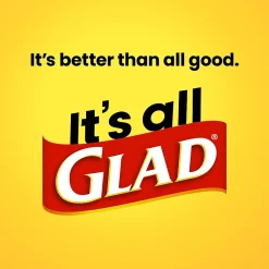 39 Gallon Lawn & Leaf Bags, Black, 12 Bags/Box (70028)<Glad