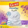 ForceFlex Tall Kitchen Drawstring Trash Bags, 13 Gallon, Gain Lavender with Febreze Freshness, 80 Count (78533)<Glad Outlet