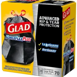 ForceFlexPlus 30 Gallon Trash Bag, 5.31