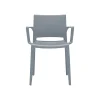 Folding & Stacking*Global Bakhita Polypropylene Banquet/Reception Chair, Char, 4/Carton (6750CHA)