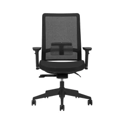 Ergonomic Chairs*Global Factor Mesh Back Fabric Task Chair, Black (55408BKFU85)