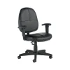 Office Chairs*Global Leather Task Chair, Black (8993BK450/550)