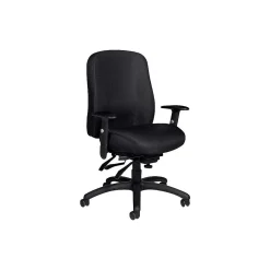 Office Chairs*Offices to go Global OTG Fabric Task Chair, Patterned Black (OTG11710-QL10)