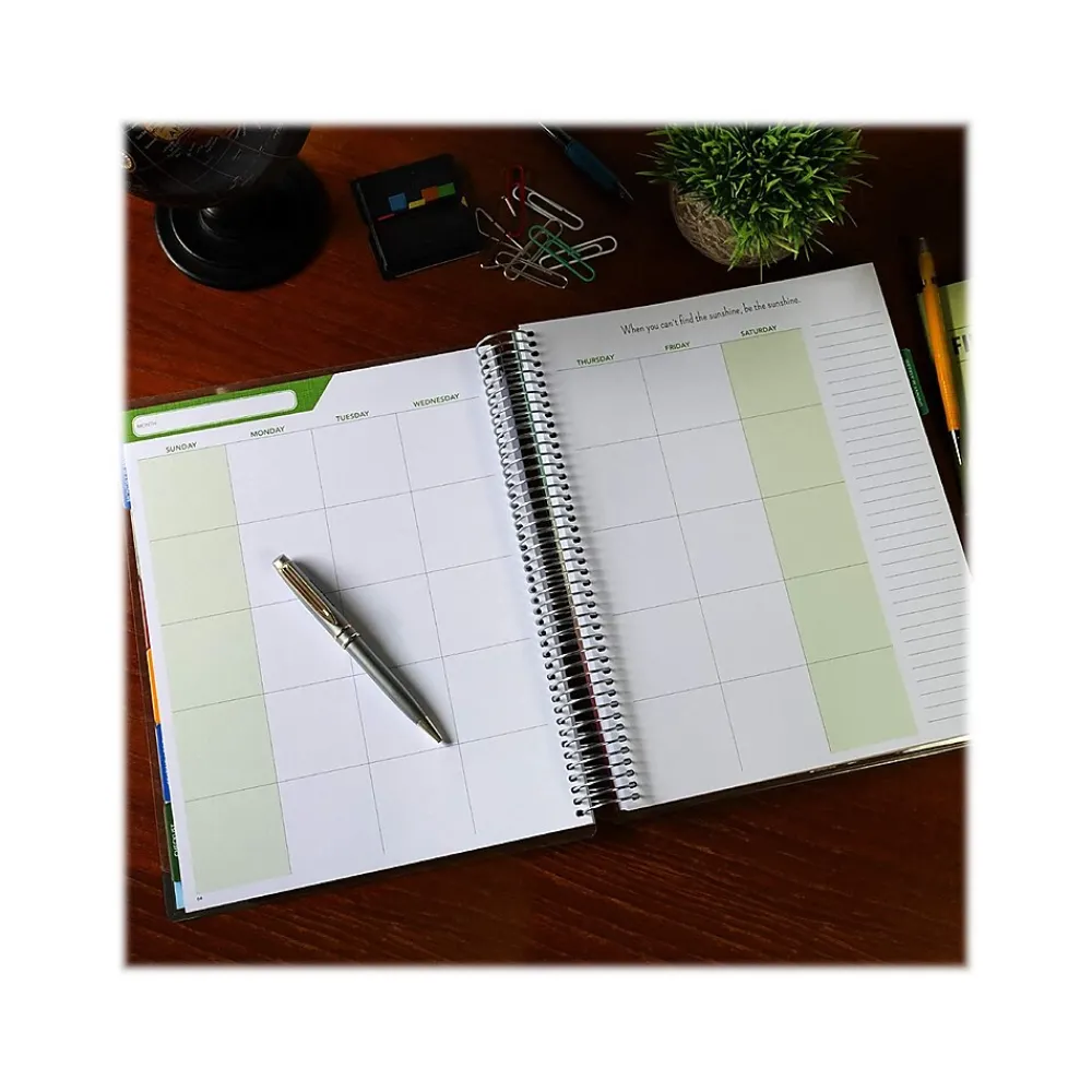 Academic Planners|Global Printed Products Deluxe 8.5" x 11" Teacher Academic Planner, Multicolor (DTP-0001-U22-S)