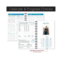 Journals|Global Printed Products Hardcover Fitness Journal, College-Ruled, Blue, 120 Pages (GPP-0068-S)