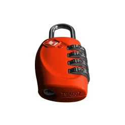 Travergo 4-Digit Combination Lock, Red (TR1140RD)<Go Green Power Discount