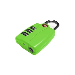 Travergo 3-Digit Combination Lock, Green (TR1120GN)<Go Green Power Discount