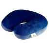 Travergo Polyester Travel Pillow, Blue (TR1020BL)<Go Green Power