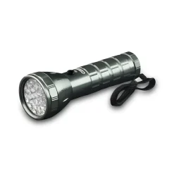 GoGreen Power 28 LED Flashlight, Silver (GG-113-24SV)