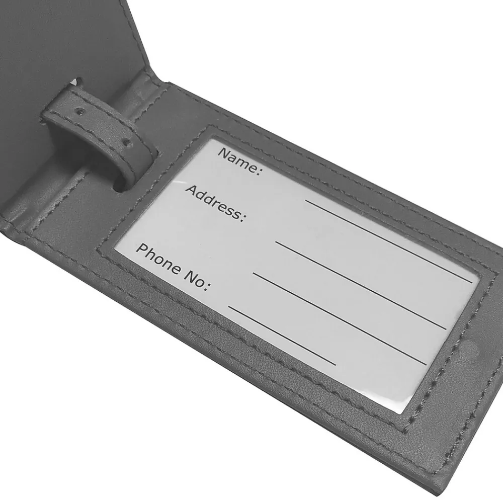 Travergo Luggage Tag, Gray (TR1260GY)<GoGreen Power Discount