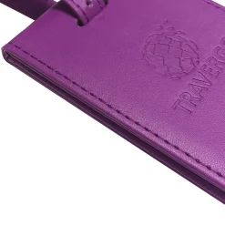 Travergo Luggage Tag, Purple (TR1260PR)<GoGreen Power Best