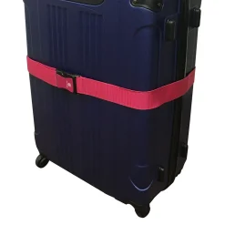 Travergo Nylon Luggage Strap, Pink (TR1200PK)<GoGreen Power New