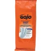 Fast Towels Hand-Cleaning Towels Resealable Packet, Orange Scent, 60 Wipes, 6/Carton (6285-06)<GOJO Clearance