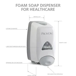 FMX 12 Wall Mounted Hand Soap Dispenser, Gray/Silver (5160-06)<GOJO Sale