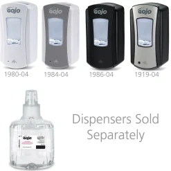 Foaming Hand Soap Refill for LTX 12 Dispenser, 40.5 oz., 2/Carton (1911-02)<GOJO Clearance