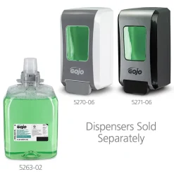 Foaming Hand Soap Refill for FMX 20 Dispenser, Cucumber Melon Scent, 67.6 oz., 2/Carton (5263-02)<GOJO Outlet