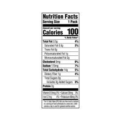 Goldfish Cheddar Crackers, .75 oz., 100 Packs/Box (307-00221)