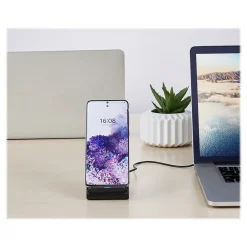 Gomovi by Wireless Charging Stand for Qi Enabled Devices, Black (VM30090NBKT3512)<Vivitar