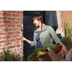 Google Nest Battery-Powered Video Doorbell, Ash Gray (6315043)