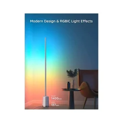 Govee Lyra Multicolor LED Corner Floor Lamp (H6072A82)