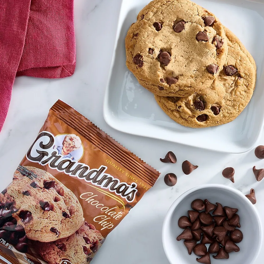 Grandma's Cookies Variety Pack, 32 Packs/Box (FRI14867)