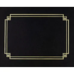 Awards & Certificates*Great Papers Certificate Holders, 12", Black, 3/Pack (938603)