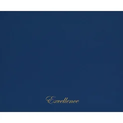 Awards & Certificates*Great Papers Excellence Certificate Holders, 9.34" x 12", Blue/Gold, 5/Pack (2017044)