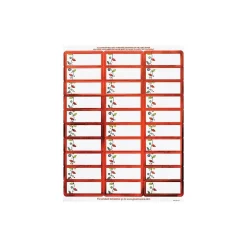 Best Great Papers ® Holiday Card Address Labels String Of Lights Foil, 120/Count