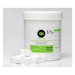 Disinfecting Chlorinated Tablets, 120/Bottle, 2 Bottles/Carton (GK-CDT6.55-2pk)<Green Klean Online