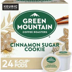 Green Mountain Cinnamon Sugar Cookie Coffee Keurig® K-Cup® Pods, Medium Roast, 24/Box (35814)
