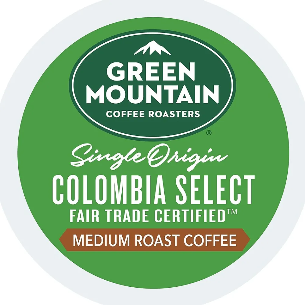 Green Mountain Colombia Select Coffee Keurig® K-Cup® Pods, Medium Roast, 96/Carton (6003)