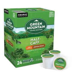 Green Mountain Half-Caff Coffee Keurig® K-Cup® Pods, Medium Roast, 24/Box (6999)