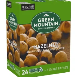 Green Mountain Hazelnut Coffee Keurig® K-Cup® Pods, Light Roast, 24/Box (6792)