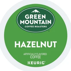 Green Mountain Hazelnut Coffee Keurig® K-Cup® Pods, Light Roast, 96/Carton (6792)
