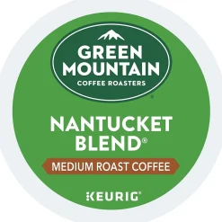 Green Mountain Nantucket Blend Coffee Keurig® K-Cup® Pods, Medium Roast, 96/Carton (6663)