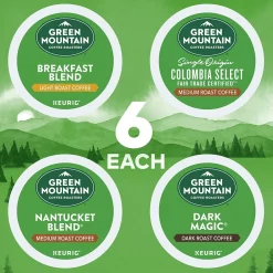 Green Mountain Variety Pack Coffee Keurig® K-Cup® Pods, 24/Box (5000374159)